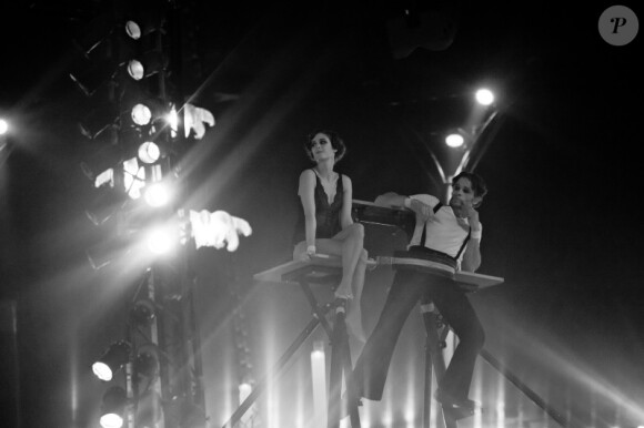 Exclusif - Melanie Bernier lors du 50ème Gala de l'Union des Artistes, le 20 novembre 2011 au Cirque Alexis Gruss.