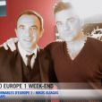 Robbie Williams en interview pour Europe 1 au micro de Nikos Aliagas - 11 novembre 2012