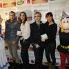 Merwan Rim, Mélissa Mars, Mikelangelo Loconte et Karine Lima au Parc Astérix pour la Voix De L'Enfant le 11 novembre 2012.