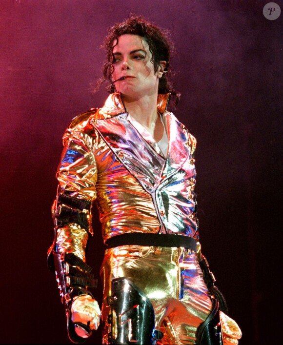 Michael Jackson en concert à Prague le 7 septembre 1996