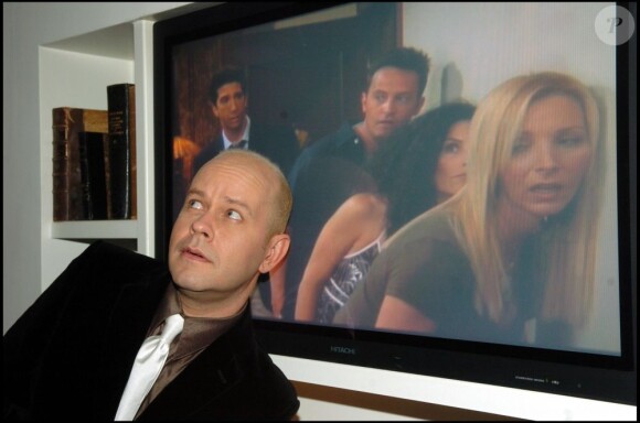 James Michael Tyler, alias Gunther, à Paris le 23 novembre 2004, pour le lancement du coffret DVD de Friends