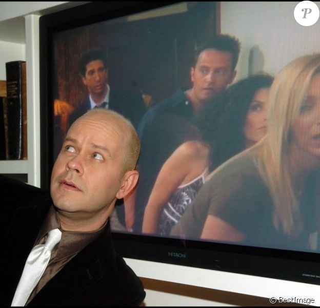 James Michael Tyler, alias Gunther, à Paris le 23 novembre 2004, pour le lancement du coffret DVD de Friends