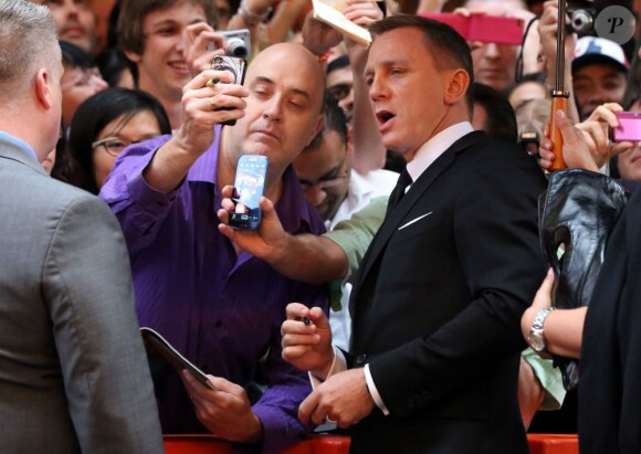 Daniel Craig lors de l'avant-première du film Skyfall à Sydney le 16 novembre 2012