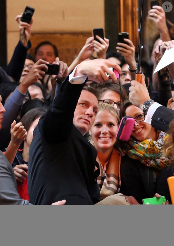 Daniel Craig lors de l'avant-première du film Skyfall à Sydney le 16 novembre 2012
