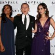 Naomie Harris, Daniel Craig, Bérénice Marlohe lors de l'avant-première du film Skyfall à Sydney le 16 novembre 2012