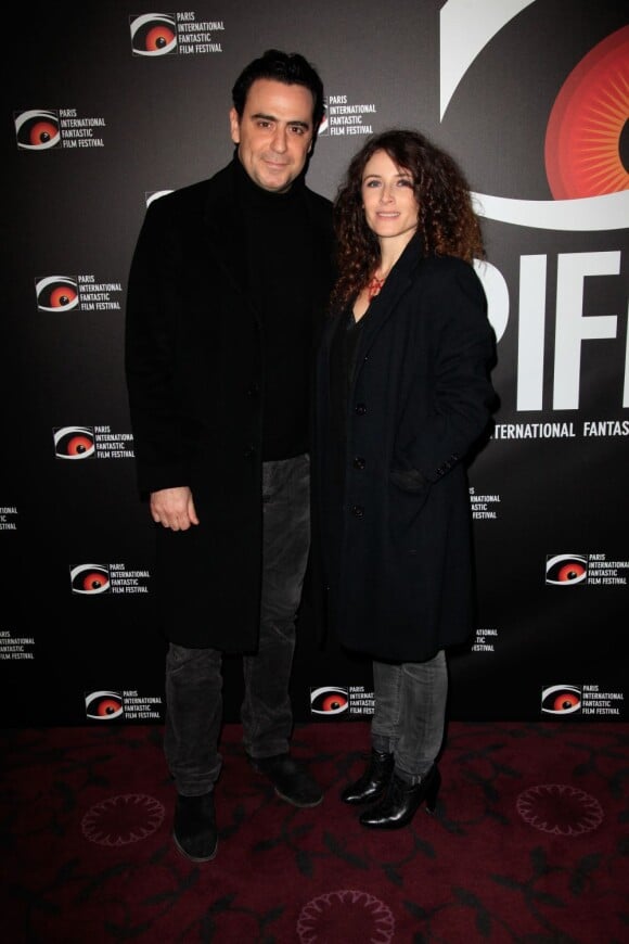 Jeremie Covillault et Elsa Lunghini au Paris International Film Festival le 16 novembre 2012.