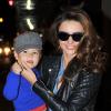 Miranda Kerr et son fils Flynn à New York, le 16 novembre 2012.
