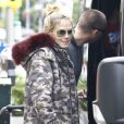Heidi Klum, accompagnée de son petit ami Martin Kristen à Brentwood, le 17 novembre 2012.