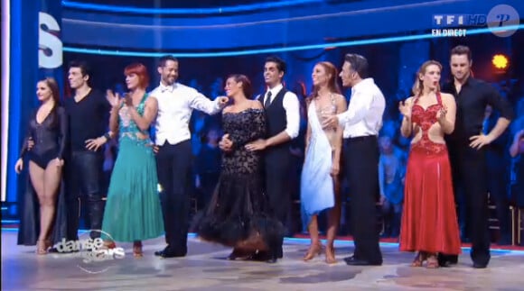 Septième prime time de "Danse avec les stars 3", sur TF1, le 17 novembre 2012. Les candidats encore en lice au grand complet !