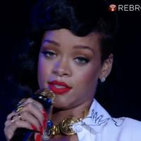 Rihanna, applaudie par Kylie Minogue et Chloë Moretz lors de son show londonien