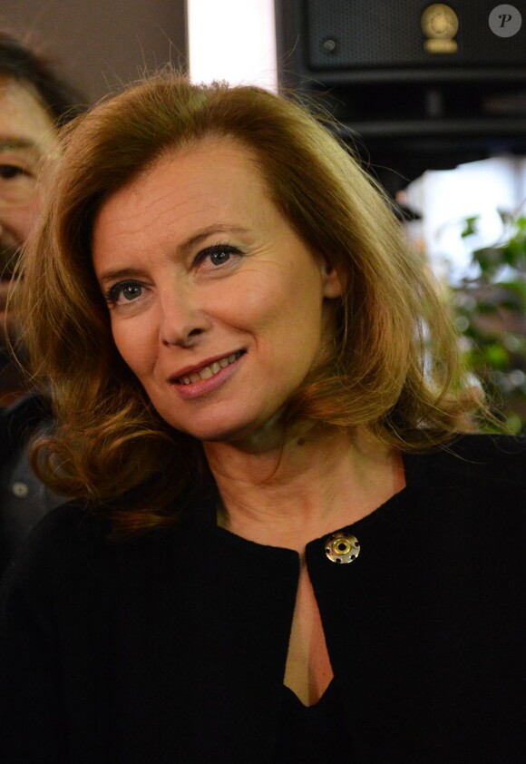 Valérie Trierweiler au congrès des maires de France à Paris, le 20 novembre 2012.