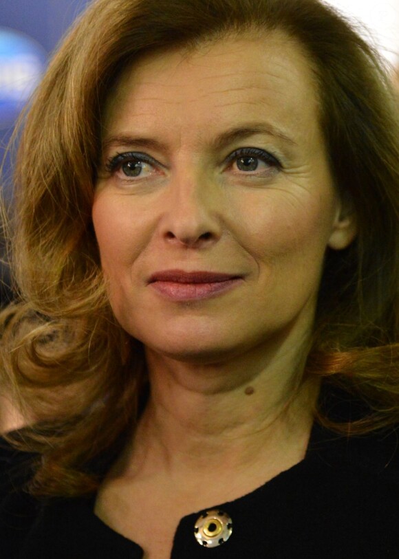Valérie Trierweiler, ambassadrice de France Libertés - Fondation Danielle Mitterrand à Paris, le 20 novembre 2012.