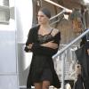 Jared Leto se dévoile en femme sur le tournage de The Dallas Buyers Club à la Nouvelle Orleans, le 19 Novembre 2012.
