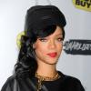 Rihanna célèbre la sortie de son album Unapologetic au Best Buy Theater. New York, le 20 novembre 2012.