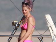 Kelly Osbourne : Bikini, bourrelet et canne à pêche pour Thanksgiving