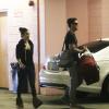Megan Fox et Brian Austin Green quittant l'hôpital avec leur bébé Noah à Beverly Hills le 27 novembre 2012.