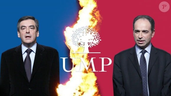 François Fillon et Jean-François Copé se disputent la présidence de L'UMP.