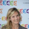 Louise Ekland à la conférence de presse de rentrée de France Télévisions à Paris le 28 août 2012.