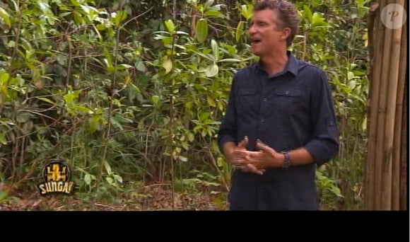 Denis Brogniart dans Koh Lanta Malaisie, vendredi 30 novembre 2012 à TF1