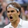 Roger Federer à Wimbledon le 6 juillet 2012.