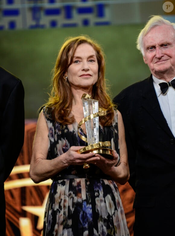 Isabelle Huppert durant l'ouverture du Festival International du Film de Marrakech 2012, le 30 Novembre 2012.