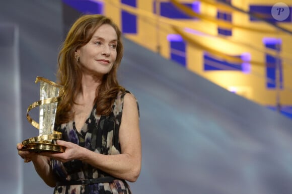Isabelle Huppert durant l'ouverture du Festival International du Film de Marrakech 2012, le 30 Novembre 2012.