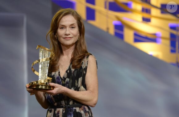 Isabelle Huppert durant l'ouverture du Festival International du Film de Marrakech 2012, le 30 Novembre 2012.
