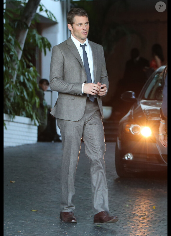 James Marsden à la 9eme soirée annuelle "Vogue CFDA Fashion Fund" au Chateau Marmont à Hollywood, le 25 octobre 2012.