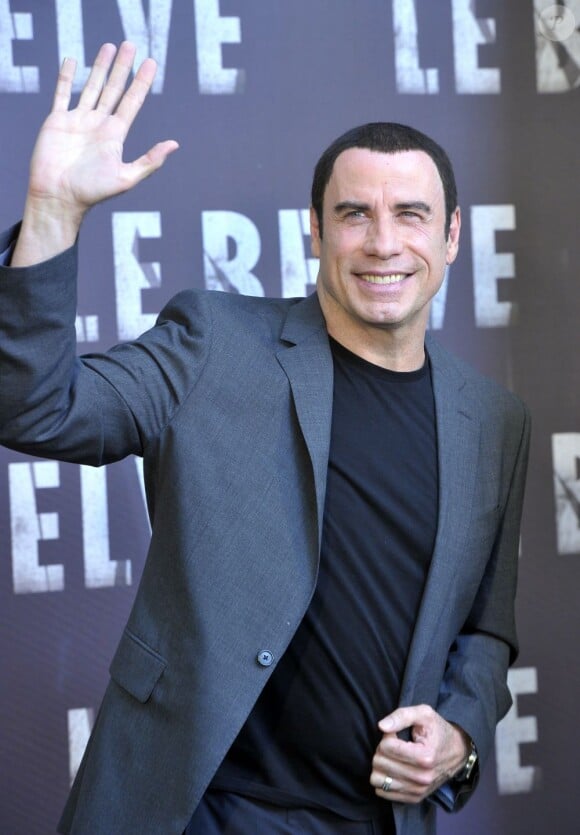 John Travolta à Rome le 25 septembre 2012
