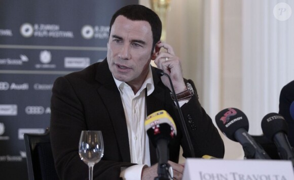 John Travolta à Zurich le 20 septembre 2012