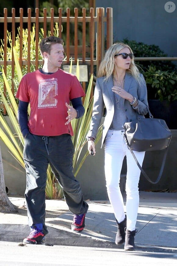 Gwyneth Paltrow et son époux Chris Martin