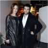 Audrey Marnay et son compagnon Virgile Bramly au dîner de charité au profit de l'AEM. Une soirée organisée par Babeth Djian, directrice des publications du magazine Numéro, à l'espace Cardin à Paris le 6 décembre 2012.