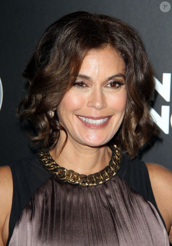 Teri Hatcher assiste à la soirée en l'honneur de Quincy Jones, honoré par Montblanc lors de la cérémonie de parrainage des arts au Chateau Marmont à Los Angeles, le 2 octobre 2012.