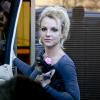 Britney Spears arrivant à la California Music Academy à Los Angeles le 8 décembre 2012.