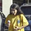 Blanket Jackson sort de son cours de karaté à Calabasas. Le fils de Michael Jackson a mangé une bonne glace. Photo prise le 8 décembre 2012.