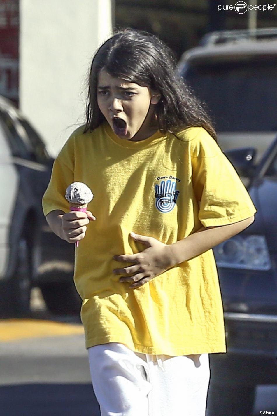 Blanket Jackson Glace et grimaces après son cours de karaté Purepeople