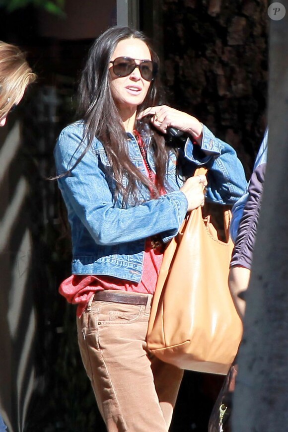 Demi Moore à Los Angeles le 18 novembre 2012.
