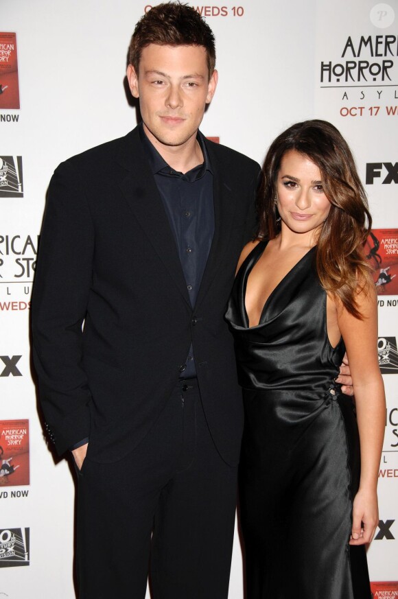 Lea Michele et Cory Monteith, couple glamour sur le tapis rouge