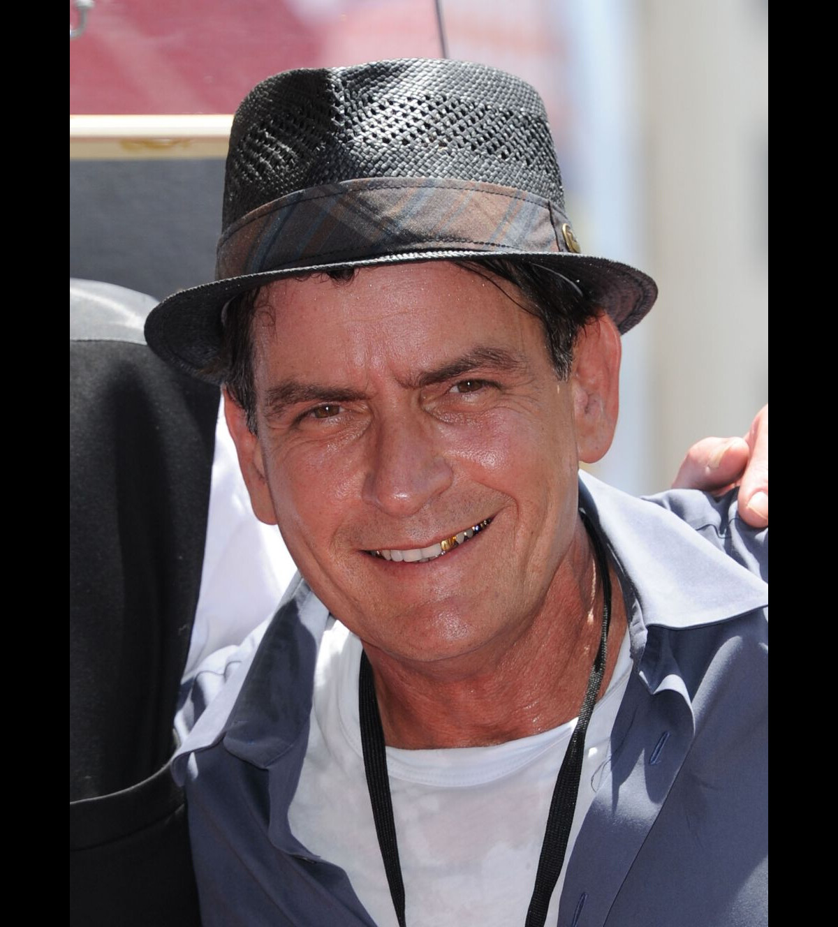Photo Charlie Sheen présent pour son ami Slash (Saul Hudson) qui