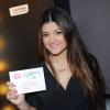 EXCLUSIVE - Kylie Jenner, quinze ans et petite dernière de la famille Kardashian, participe à la campagne Donate With a Kiss initiée par la marque Ulta Beauty au profit de la recherche contre le cancer du sein. Los Angeles, le 12 décembre 2012.