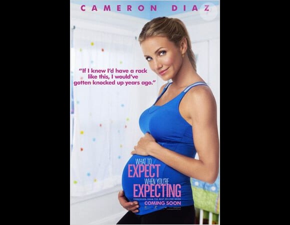 Image du film Ce qui vous attend si vous attendez un enfant, avec Cameron Diaz, faussement enceinte
