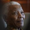 Nelson Mandela à Johannesburg, le 11 juillet 2009.