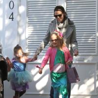 Jennifer Garner : Ses filles Violet et Seraphina fans des déguisements colorés