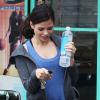Jenna Dewan est enceinte. Elle quitte son cours de gym à West Hollywood, le 17 décembre 2012.