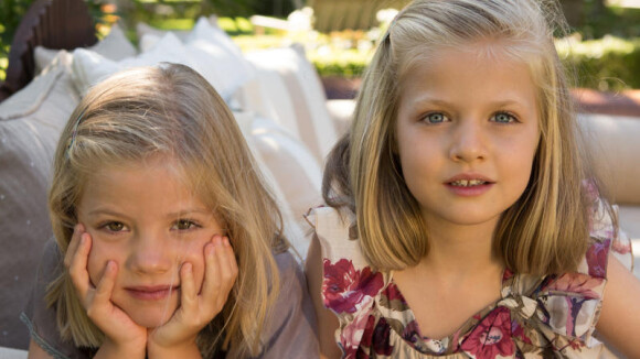 Letizia et Felipe d'Espagne : Les beaux yeux de Leonor et Sofia pour les voeux
