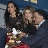 La princesse Letizia d'Espagne le 19 décembre 2012 lors du dîner des prix Mujer Hoy (Femme d'aujourd'hui) à Madrid.