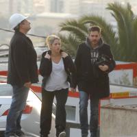 Shakira : Enceinte de huit mois, elle joue l'inspecteur de chantier à Barcelone