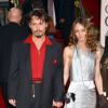 Johnny Depp et Vanessa Paradis lors des Golden Globes 2006 à Los Angeles