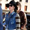 Katy Perry et John Mayer vont déjeuner au restaurant ABC Kitchen, le jour des 35 ans de John, à New York, le 16 octobre 2012.