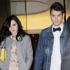 Katy Perry et John Mayer, apparemment en couple, sortent ensemble le 16 octobre 2012 à New York.